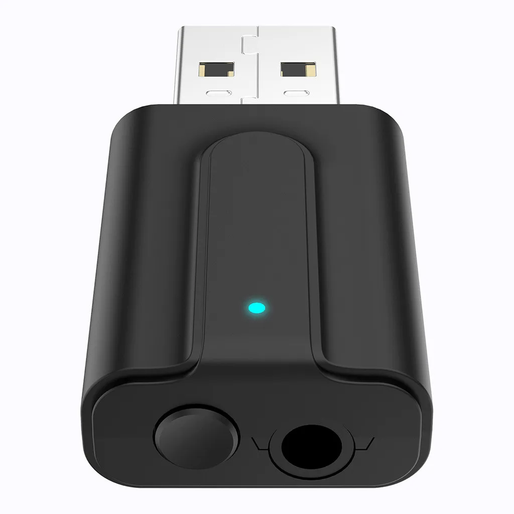 USB Bluetooth 5,0 передатчик приемник 2 в 1 стерео аудио беспроводной Bluetooth передатчик для ТВ динамик телефон планшеты 1127#2