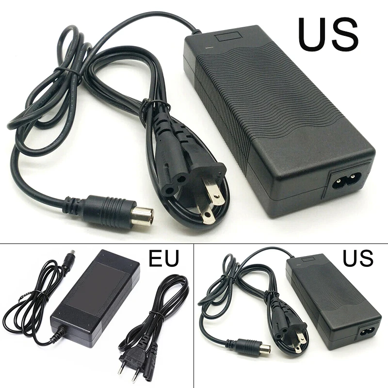 

US/EU Plug Charger replacement For Xiaomi M365 Electric Scooter Charger EU/US Plug Also for Ninebot ES1/ES2