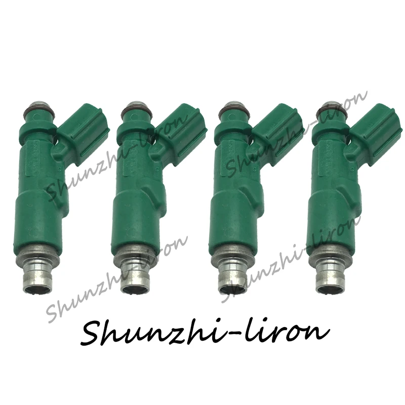 4 шт. инжектор топлива Форсунка OEM 23209-21020 23250-21020 для TOYOTA Prius Vitz Yaris 4cyl 1,5 1NZ