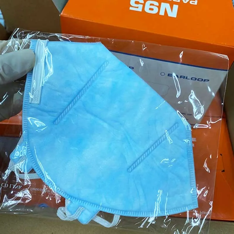 

25pc/bag KN95 Mask 95% Filtration Non-woven Fabric Protective Mask Disposable Mouth Mask Face Masks for Dust Particles Pollution