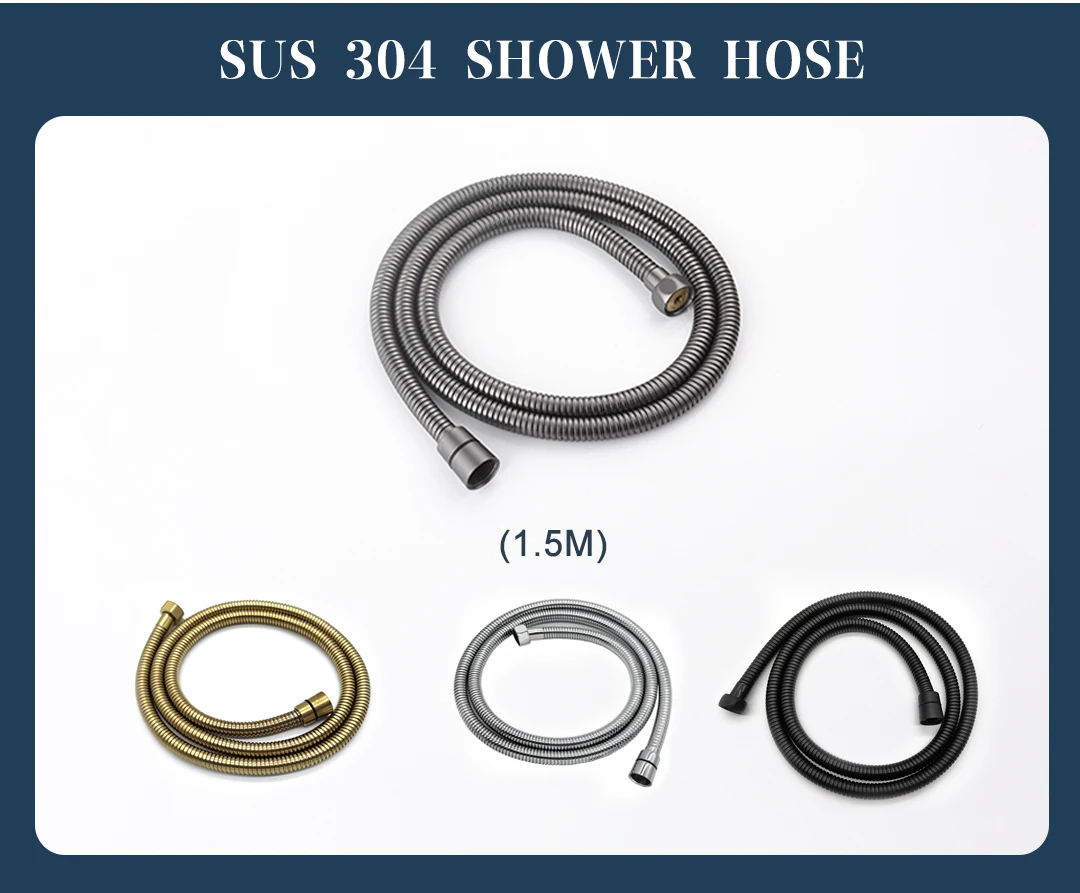 BTSKY Support Mural Pour Pommeau De Douche En Laiton Massif Finition