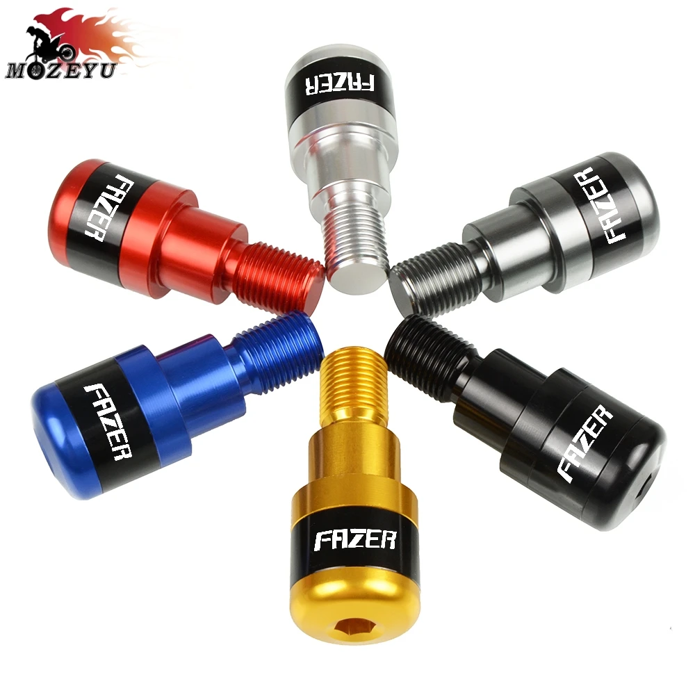 Наконечники рукоятки мотоцикла для YAMAHA FAZER FZ1 2006- FZ6 FZ6R 14-16 FZS1000 2001- наконечники рукоятки плюс наконечники рукоятки