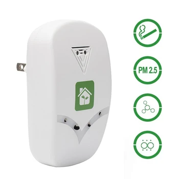 

Pluggable Air Purifier Negative Ion Generator Mini Smoke Purifier for Small Space,Air Freshener Remove Smell-US Plug