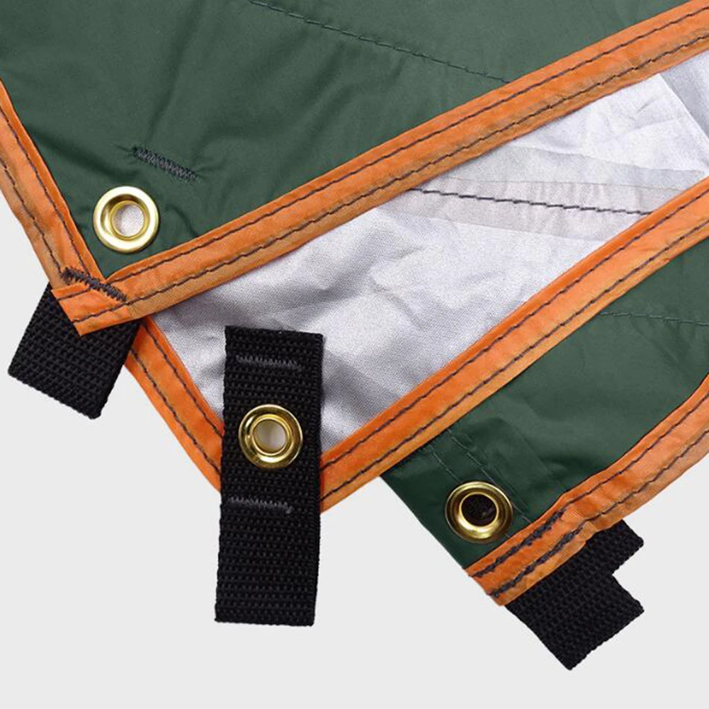Voile D'ombrage Extérieur 2x3m - PE Imperméable, Vert Foncé - Pour Terrasse, Balcon, Camping, Niche - 2