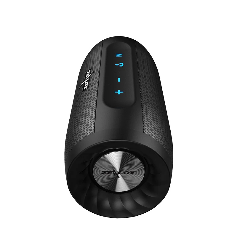 Тяжелый бас сабвуфер S16 динамики и микрофон с Bluetooth модулем TF карта Play 4000 мАч AUX металлическая сетка корпус портативный динамик для IOS Android телефон