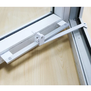 

Wind Braces Heavy Duty Bracing Plastic Steel PVC Window Support Limiting Stopper Telescopic Wind Support Window Limiter