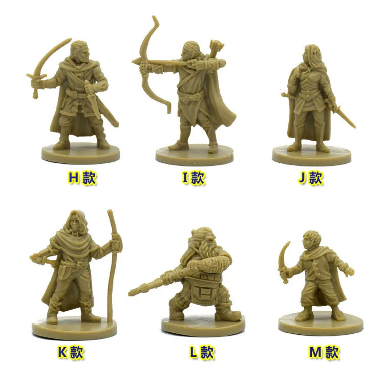 1: 72 пропорции смоляная модель настольная игра RPG игра модель кольцо Властелина средняя земля персонажи модель