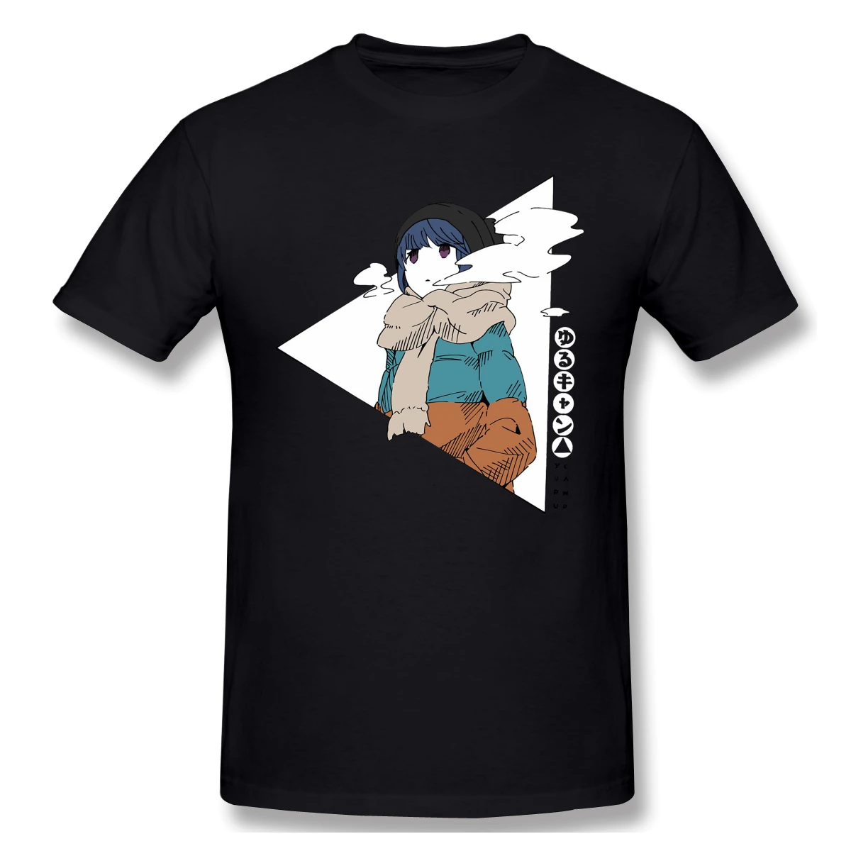 Мужские смешные футболки с рином Шима лагерные из чистого хлопка в стиле