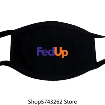 

Fedup Mask Size S-3Xl Cotton Colorful Pattern Washable Reusable Mask for Unisex Black