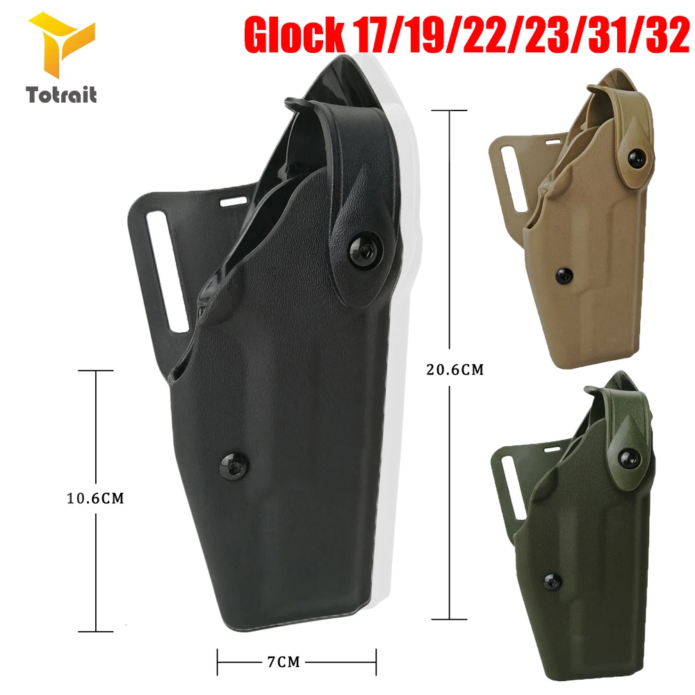 Тактический охотничий пояс для пистолета Glock17 с регулируемой талией|Кобуры| |