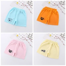 Модная одежда для мальчиков штаны для девочек Для детей, на лето брюки для девочек детские штаны для девочек, для маленьких мальчиков пляжные шорты пляжные однотонные цвета, на рост от 90~ 130