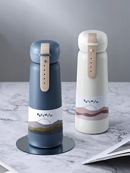 

350ml Hydro Flask Stainless Steel Mug Student Male Cup Portable Trend Female Large Capacity Tea Cup Kettle Hydro Flask Teacups