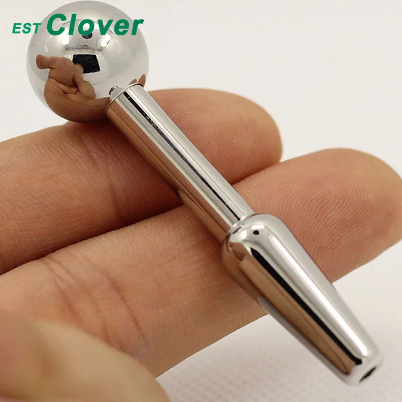 Urethral Dilator Silicone Urethral Dilator 304 Stainless Steel Urethra Sounds Urethral Steel Stretching Penis Plug F132