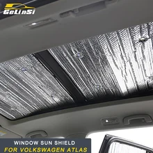 GELINSI для Volkswagen VW Atlas- автомобильный солнцезащитный козырек УФ Защита занавеска солнцезащитный козырек боковое окно сетка солнцезащитный козырек летняя пленка
