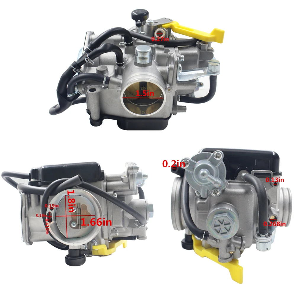 Карбюратор в сборе карбюратор для Honda Sportrax 400 TRX400EX 1999-2008 ATV, Honda TRX400 2x4 2009- TRX 400 заменяет 16100-HN1-A43