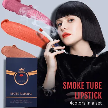

Hot sale Novelty Matte Lipstick Set Long Lasting Beauty Makeup Lip Cosmetics for Women Ladies