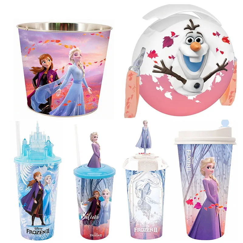 Чашки для воды в виде фигурок Disney Холодное сердце 2 Эльза Анна Олаф Аниме