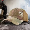 Militar gorras de béisbol de camuflaje militar táctico combate Paintball baloncesto fútbol ajustable clásico gorra para el sol ► Foto 3/6