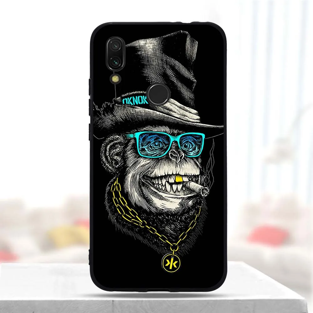 Чехол для телефона Xiaomi Redmi 7, мягкий силиконовый чехол из ТПУ с милым рисунком кота для Xiaomi Redmi 7, чехол для Xiomi Redmi 7, чехол