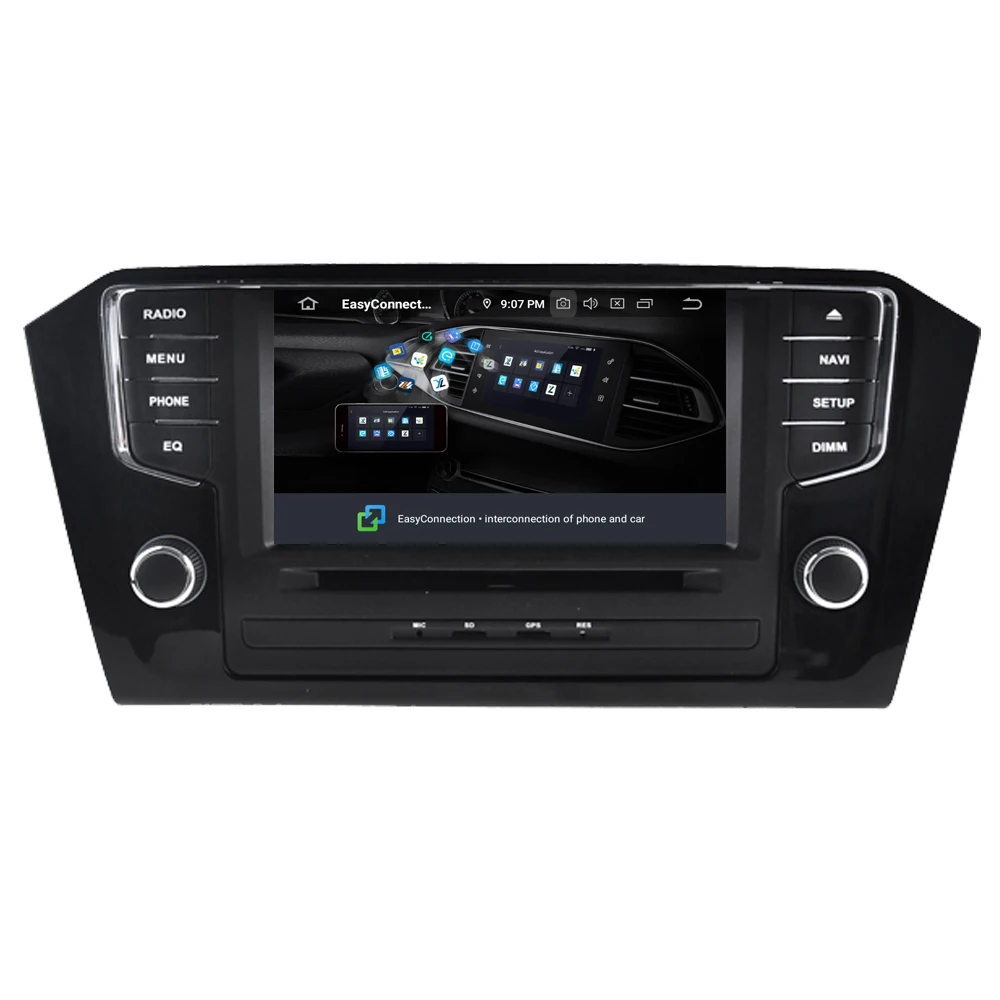 Excellent For VW Passat B8 For Volkswagen Original MIB 4 Infotainment System Touch Screen Car Navigation Multimedia Player CarPlay 3