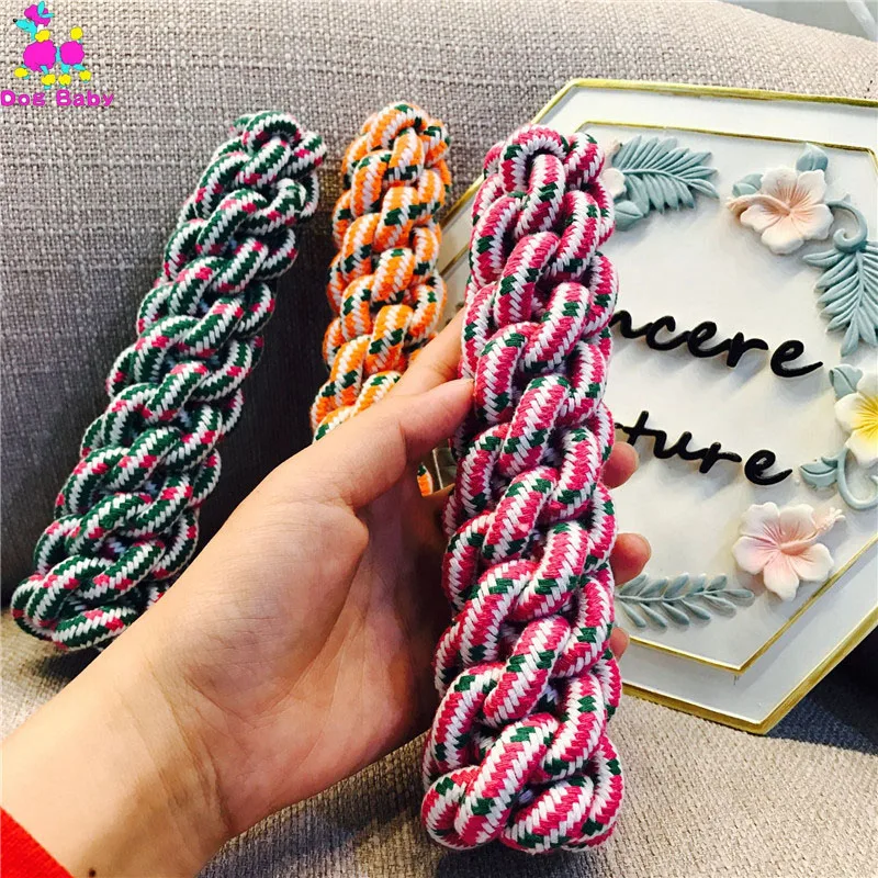 Собачьи игрушки для агрессивных жевателей щенок Жевательная веревка