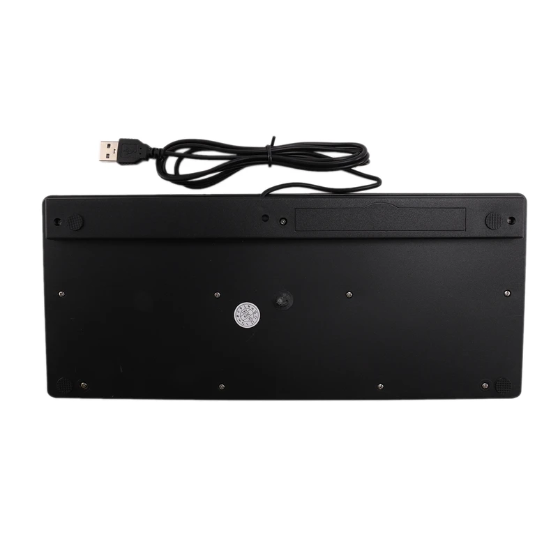 Проводная USB испанская/английская двуязычная клавиатура для планшета/Windows PC/ноутбука/IOS/Android