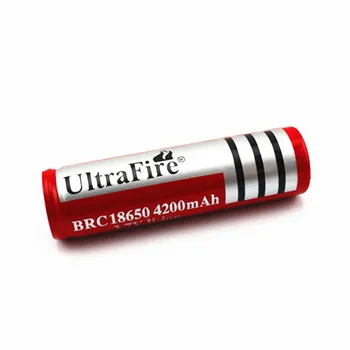 

Rechargeable battery 18650 4200mAh 3.7v large capacity 18650 lithium battery for strong light flashlight battery