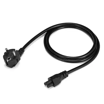 

Laptop Power Cable 1.5m 3m 10ft Euro EU Mickey Mouse IEC C5 Power Supply Cable For Asus Dell HP Notebook Computer Monitor LG TV