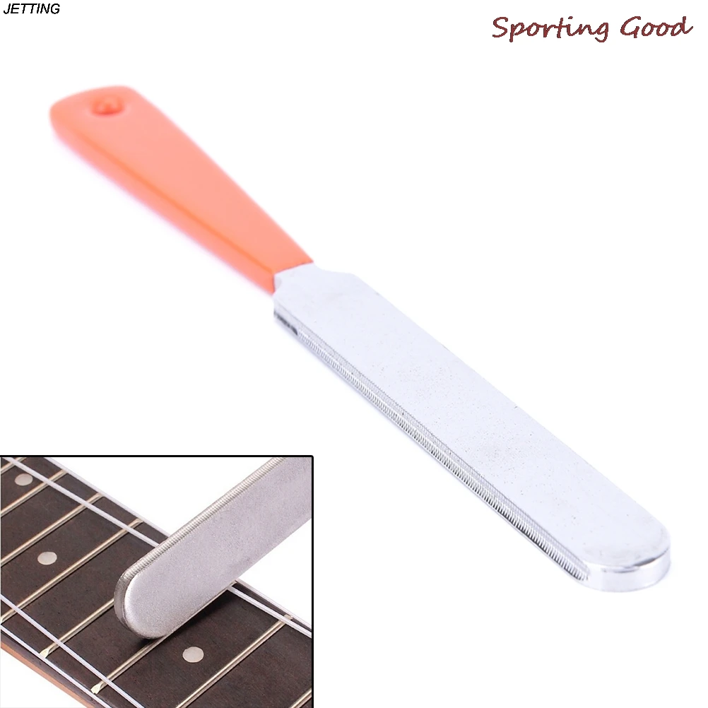 Guitar Fret Crowning Luthier File Stainless Steel Narrow Dual Cutting Edge Tool