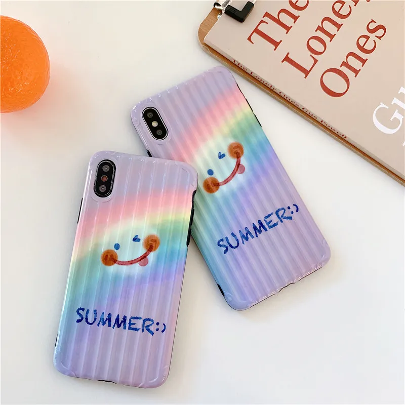 

Casing iphonex 6 6S 7 8 plus XR XS Max Soft Case TPU Cover cute cartoon Shell