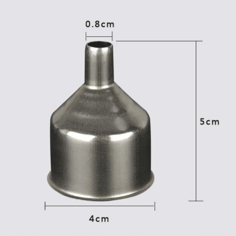 funnel Нержавеющая сталь масло спрей бутылка барбекю воды распылитель уксуса инжектор топлива стекло съедобный полив барбекю спрей lw02271125 - Цвет: funnel