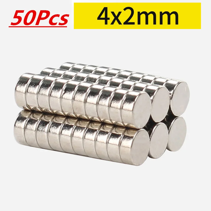 4*2 mm 1/6"x1/12" Fridge Magnets 4x2 mm 4mmx2mm Neodymium Disc Magnets 