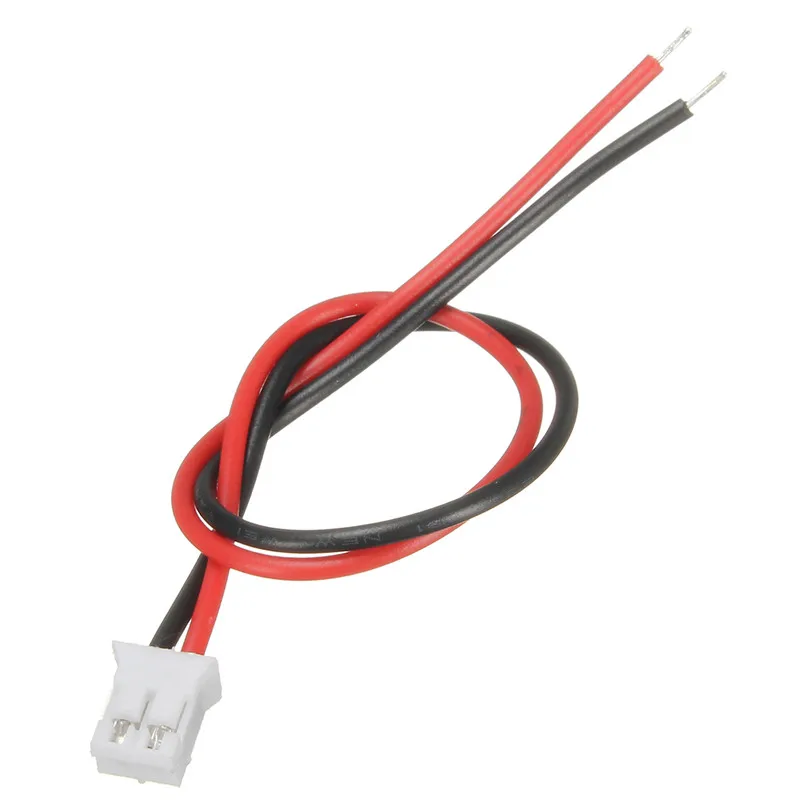 50 шт. 26AWG 2,0 PH 2-Pins 120 мм мини провода коннектора с вилкой электрического кабеля высокого качества