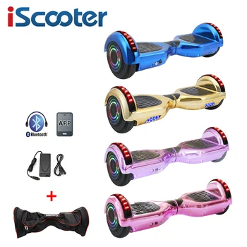 

6.5 Inch For Child Hoverboard With App Smart Electric Scooter Two Wheels Self Balancing Electric Skateboard With LED Light