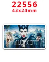 22556 30 шт плоское украшение из смолы принцесса catoon Смола pr22862 - Цвет: 22556