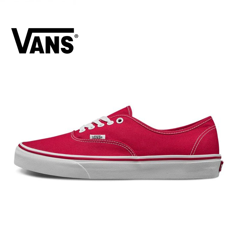 VANS Аутентичные парные модели обувь для скейтбординга парусиновые низкие