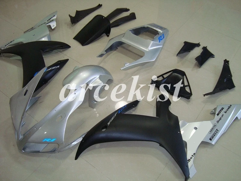 4 подарка ABS мотоцикл велосипед обтекатель набор подходит для Yamaha Yzf R1 2002 2003 YZF1000 R1 02 03 Обтекатели наборы желтый черный белый