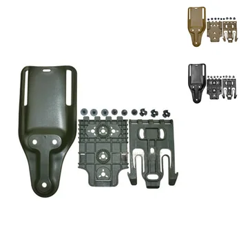 

Safa Style Quick Locking System Kit with QLS 19 and QLS 22 Polymer Black Gun Holster Accessories for Colt 1911/HK USP/M9