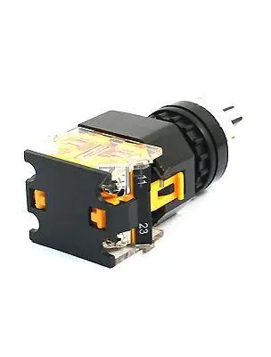 380V 10A NO NC DPST 2 позиционный фиксирующийся выключатель управления поворотный Селекторный переключатель