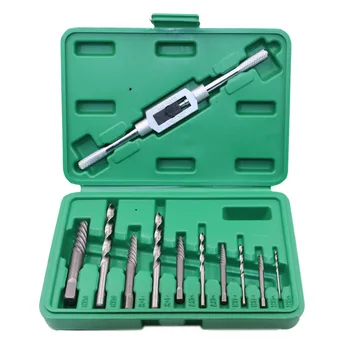 

High hardness machine repair 11 piece set broken wire extractor 3MM-10MM broken head screw extractor set