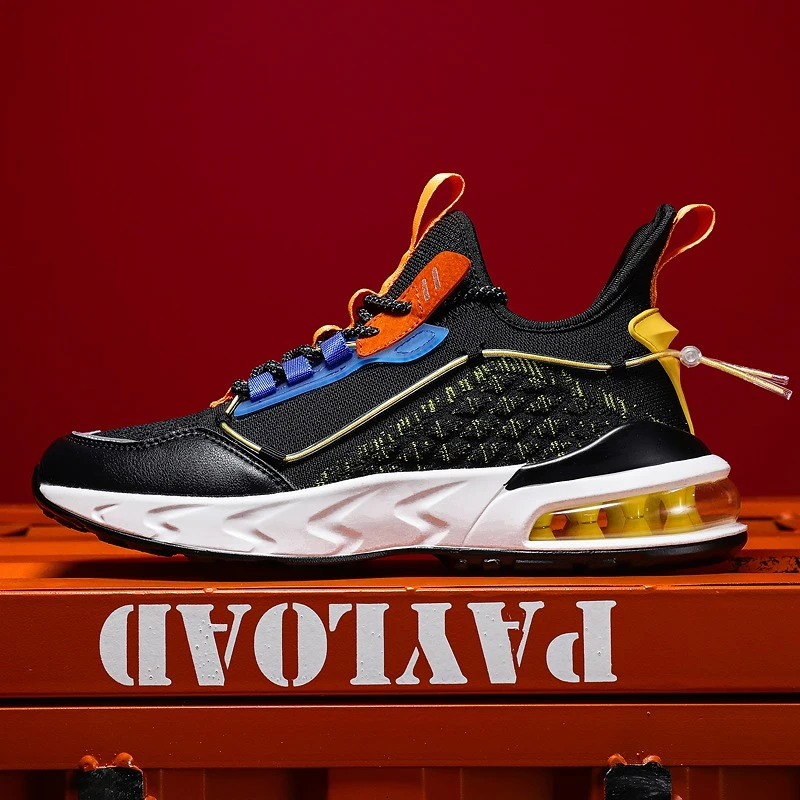 run cushion men's jogging shoes