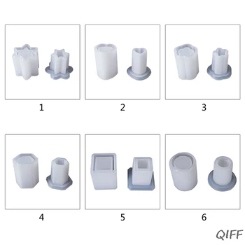 

DIY Crystal Epoxy Mold Toothpick Holder Multi-spec High Mirror Silicone Molds