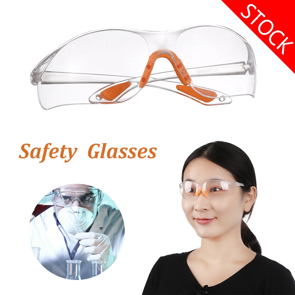 Safety Goggles 1PC Safety Eye Protection Protective Safety Riding Eyewear Vented Glasses Work Lab Sand Prevention Goggles Security Supplies