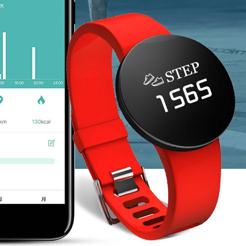 Android смарт-часы Ip67 Водонепроницаемый Шагомер мониторинг сна вызов короткое сообщение мужчины и женщины Смарт-часы