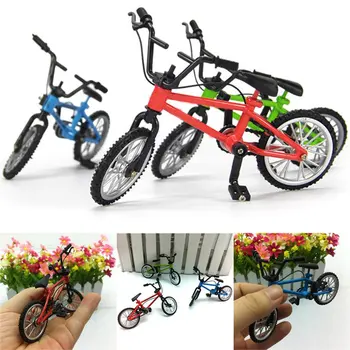 

Baby Toys Small Bike Alloy Plastic Scale Model Miniature Diecast Bicycle Craft Desktop Display Home Decoration Kid Toy