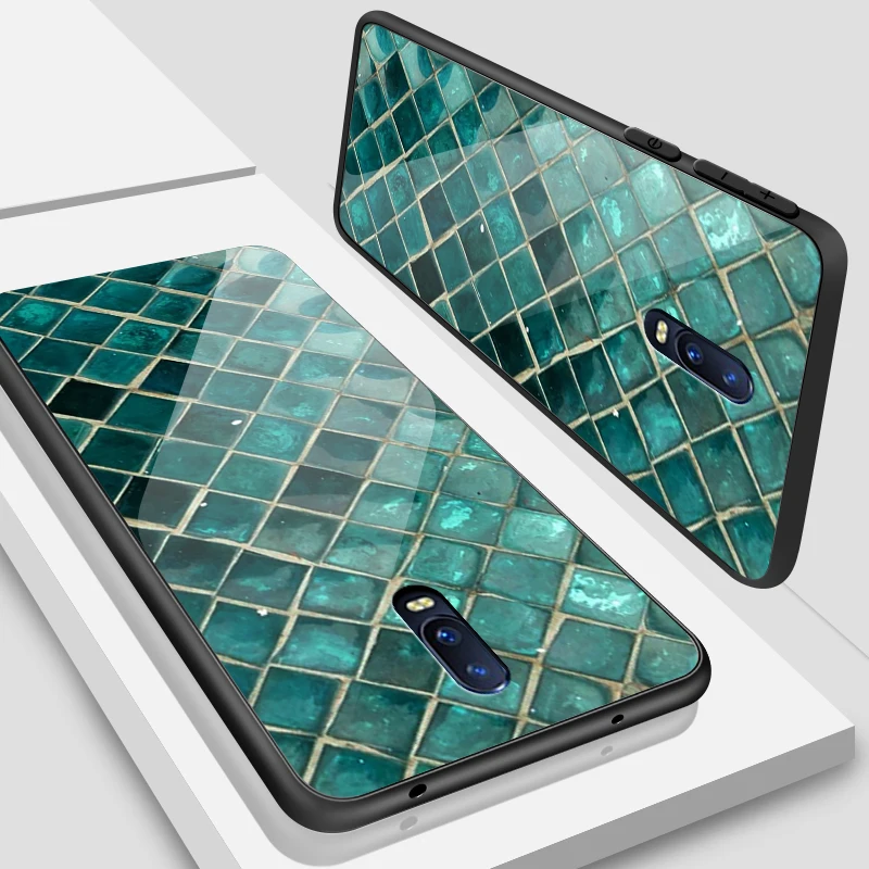 Противоударный жесткий чехол для OPPO R15X R17 Pro A3S A39 A57 A59 A7X A9 закаленное Стекло чехол Reno10x зум F1S F9 F11 дизайн в полоску Сумка - Цвет: W229