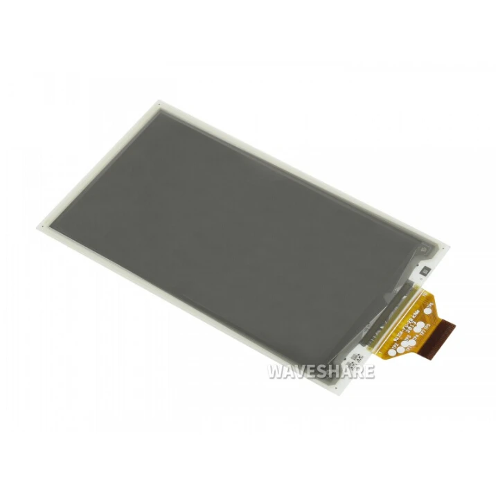Waveshare 3.7inch e-Paper e-Ink Raw Display 480*280 Black / White 4 Grey Scales SPI Without PCB