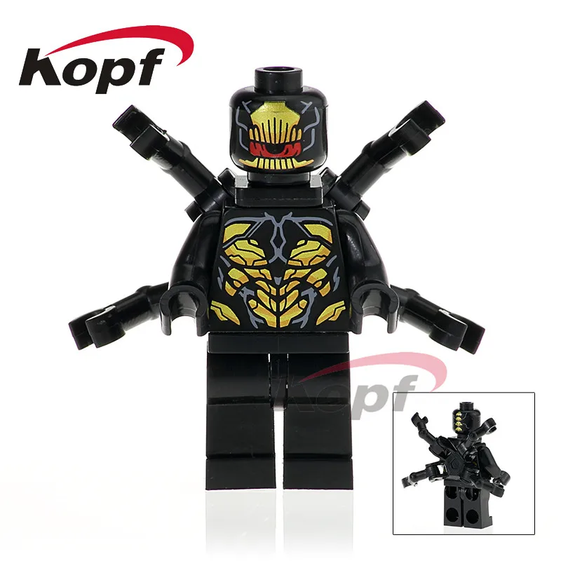 820 20Pcs No Box 20 шт. Супер Герои Доктор Стрэндж Железный человек Капитан Америка Проксима ночные строительные блоки Коллекция игрушек Детский подарок XH 825 - Цвет: 820 20Pcs No Box