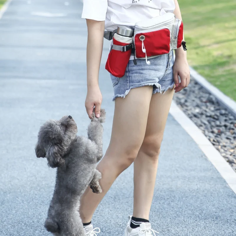 

Dog Training Bags Reward Pouch Bait Bag Water Bottle Snack Carrier Holder With Adjustable Waist Belt Pet Supplies