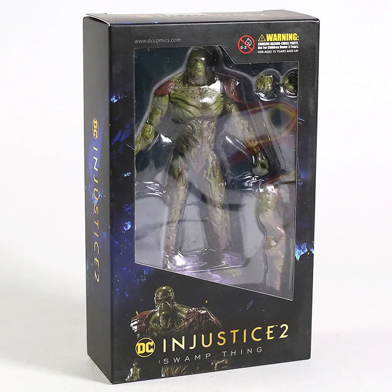DC Injustice 2 Бэтмен Супермен, Супергерл чудо-женщина Джокер флэш красный капюшон болотная вещь Коллекция Фигурки Модель игрушки